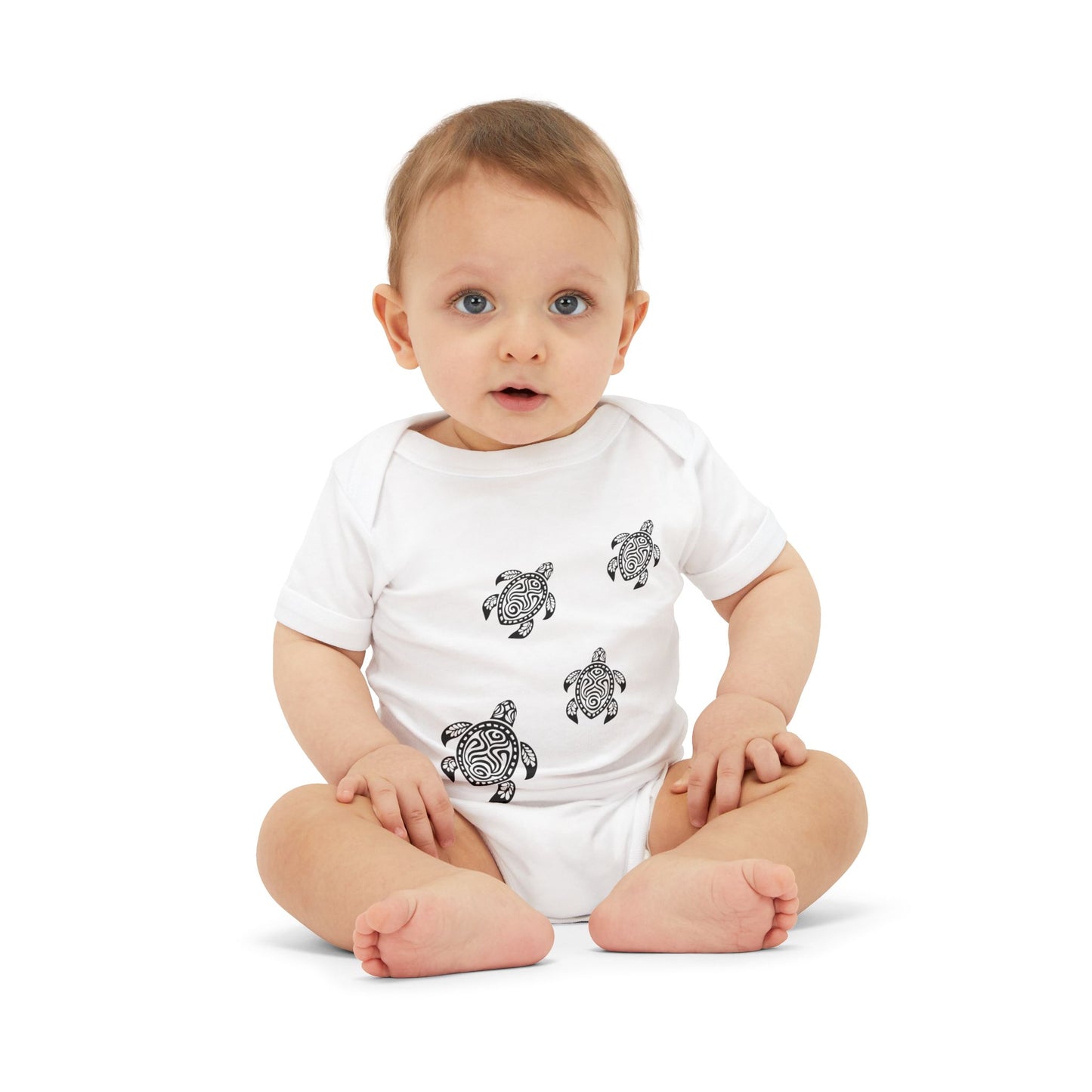 Honu (Turtle) Infant Jersey One Piece - Adorable Baby Bodysuit for Nature/Ocean Lovers