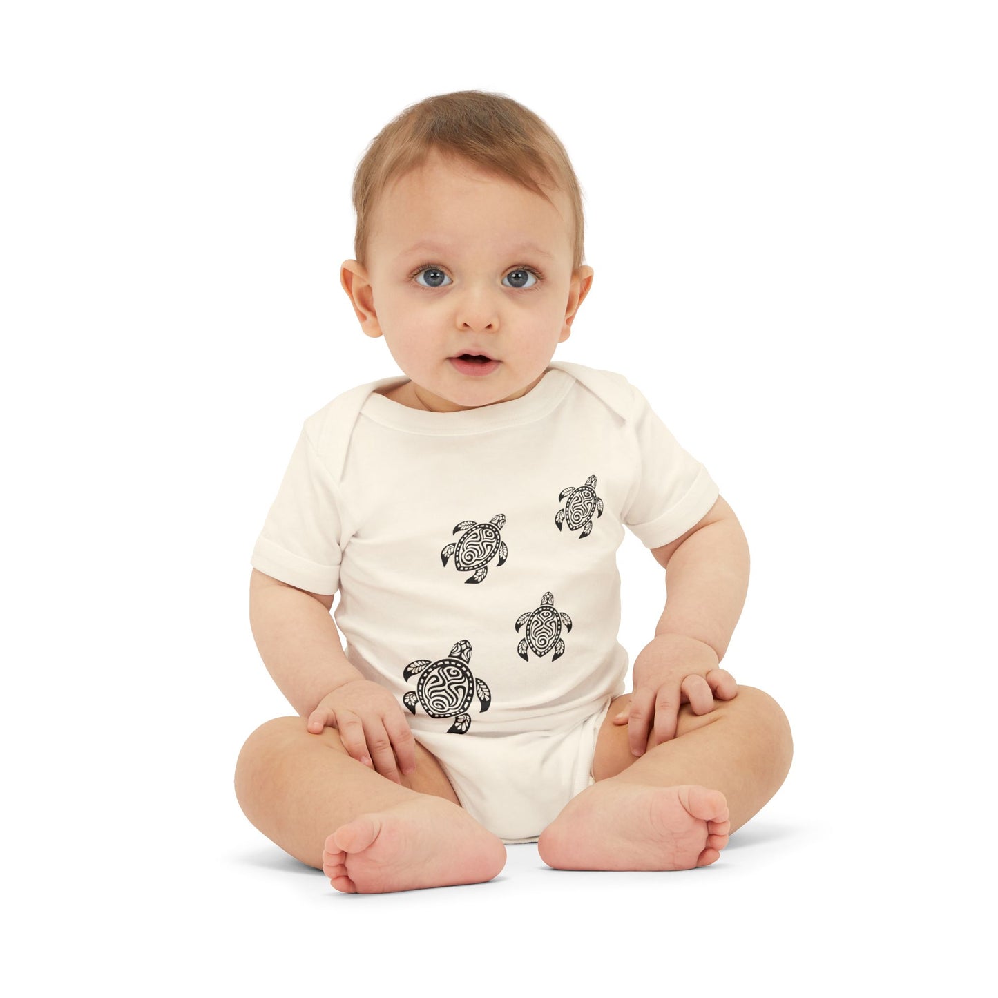 Honu (Turtle) Infant Jersey One Piece - Adorable Baby Bodysuit for Nature/Ocean Lovers