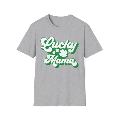 Trendy "Lucky Mama" T-Shirt - St. Patricks Day - Irish Shirt