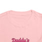 Toddler Valentine's Day Tee, Daddy's Little Valentine Shirt, Kids Unicorn Heart Top, Toddler T-Shirt