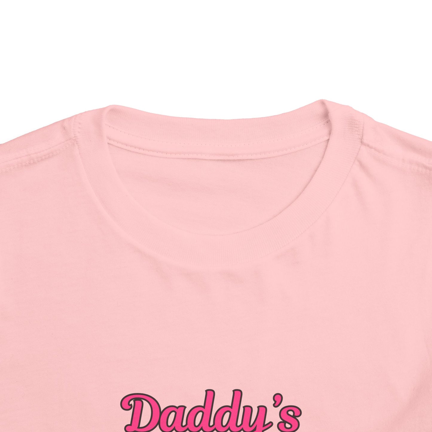 Toddler Valentine's Day Tee, Daddy's Little Valentine Shirt, Kids Unicorn Heart Top, Toddler T-Shirt