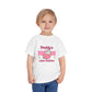 Toddler Valentine's Day Tee, Daddy's Little Valentine Shirt, Kids Unicorn Heart Top, Toddler T-Shirt