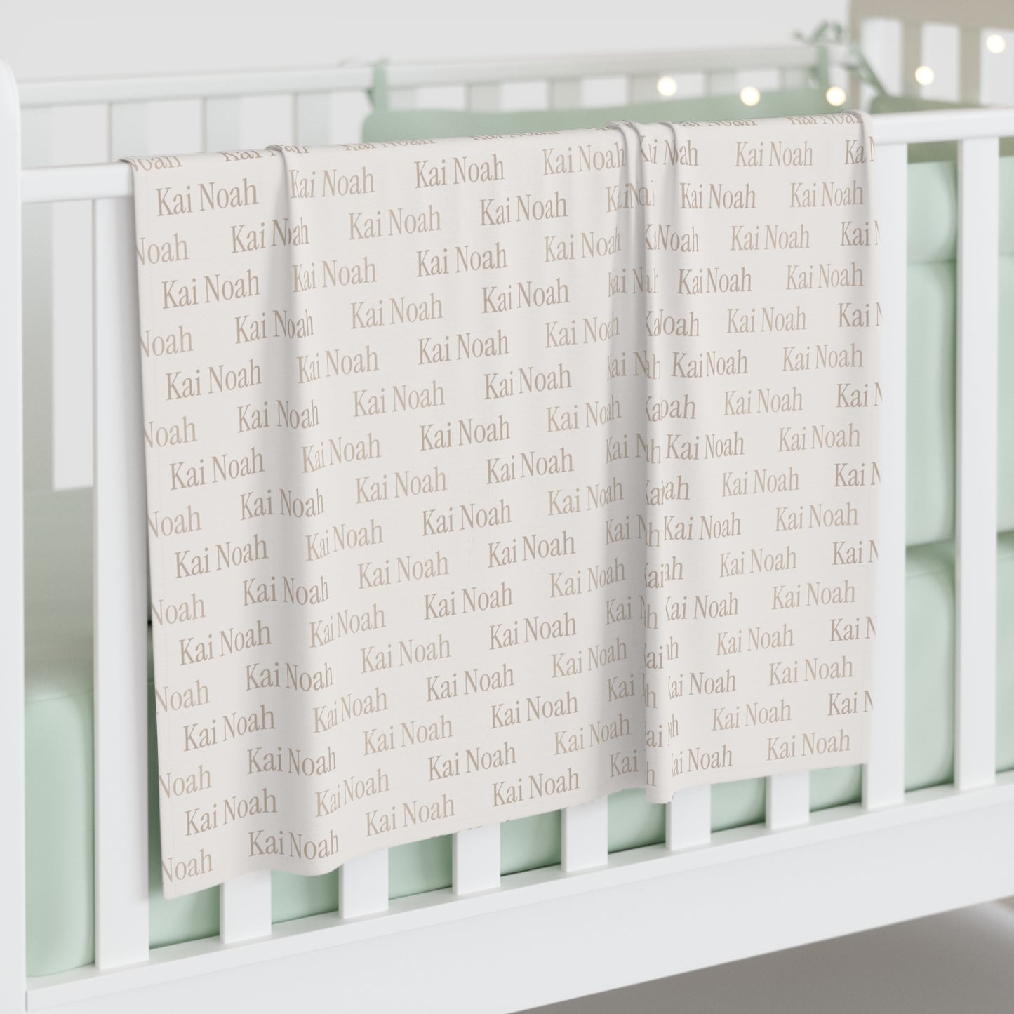 Custom Baby Name Blanket