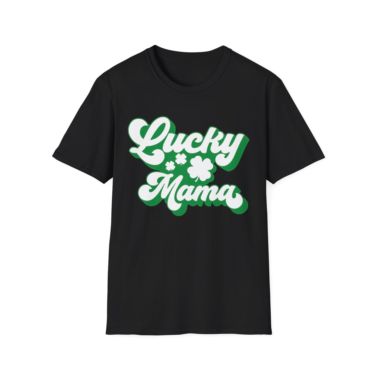 Trendy "Lucky Mama" T-Shirt - St. Patricks Day - Irish Shirt