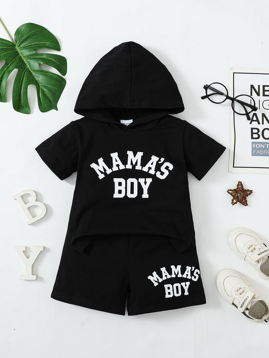 MAMA'S BOY Hoodie and Shorts Kit